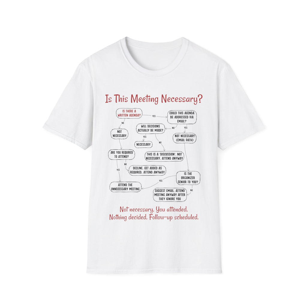 [81] Is This Meeting Necessary T-Shirt