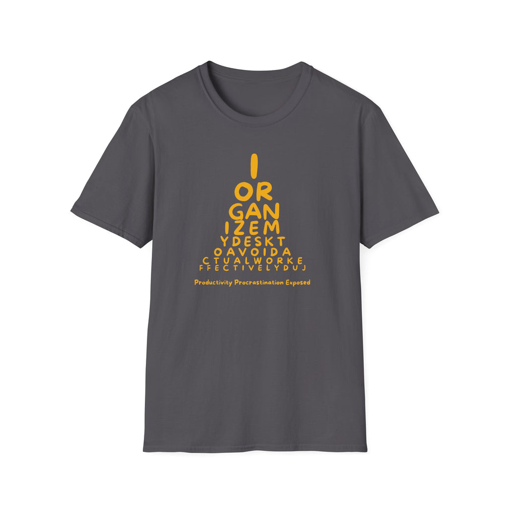[3] Desk Organization Procrastination T-Shirt