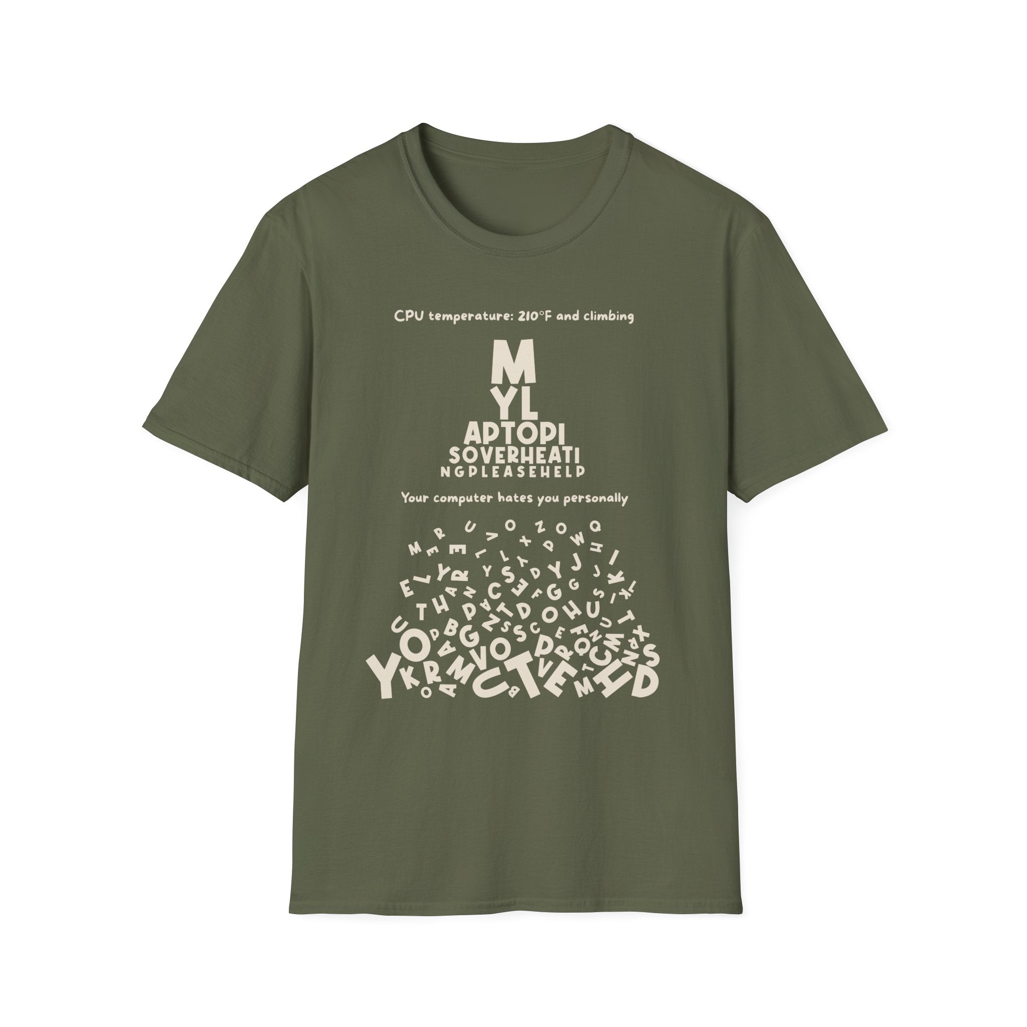 [39] CPU Temperature Climbing T-Shirt