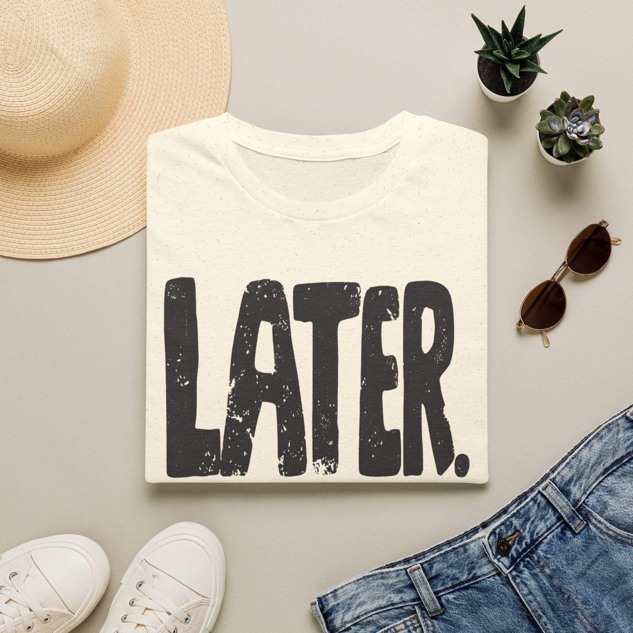 [102] Later Procrastination Deadline T-Shirt
