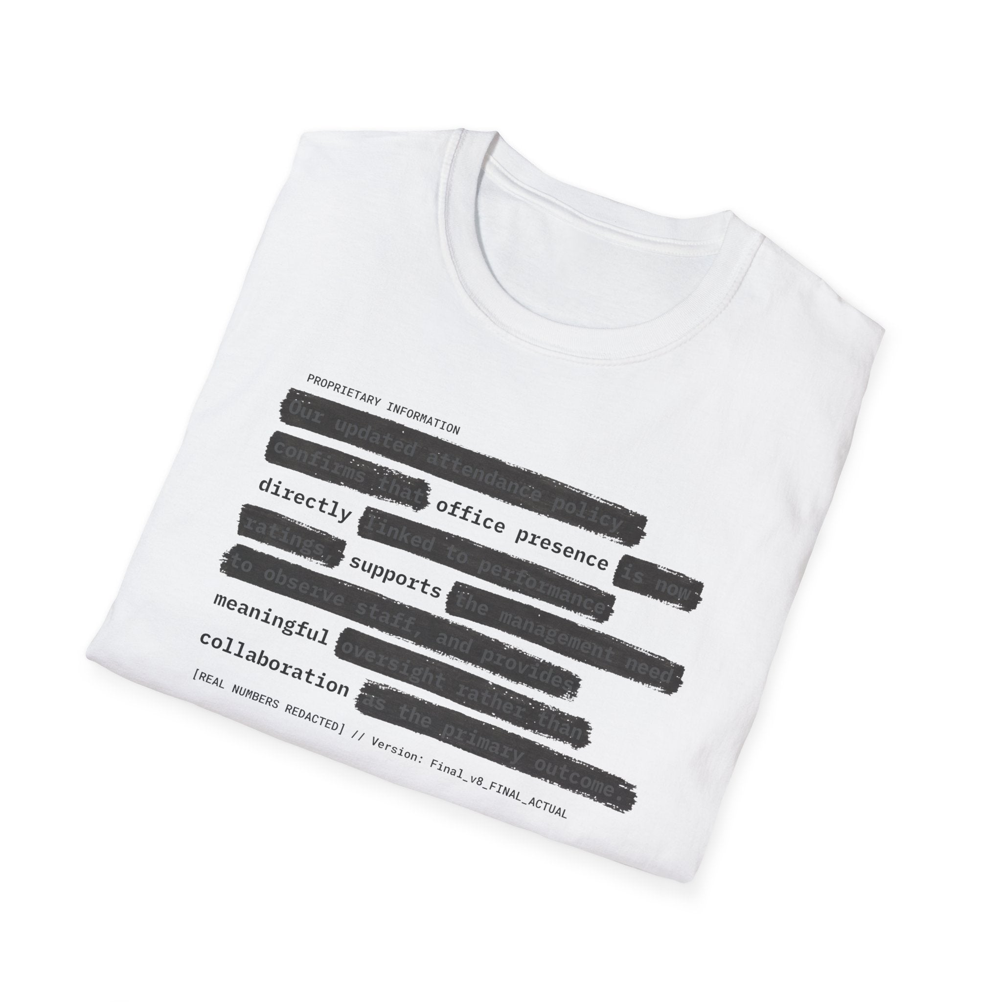 [64] Return To Office Policy T-Shirt