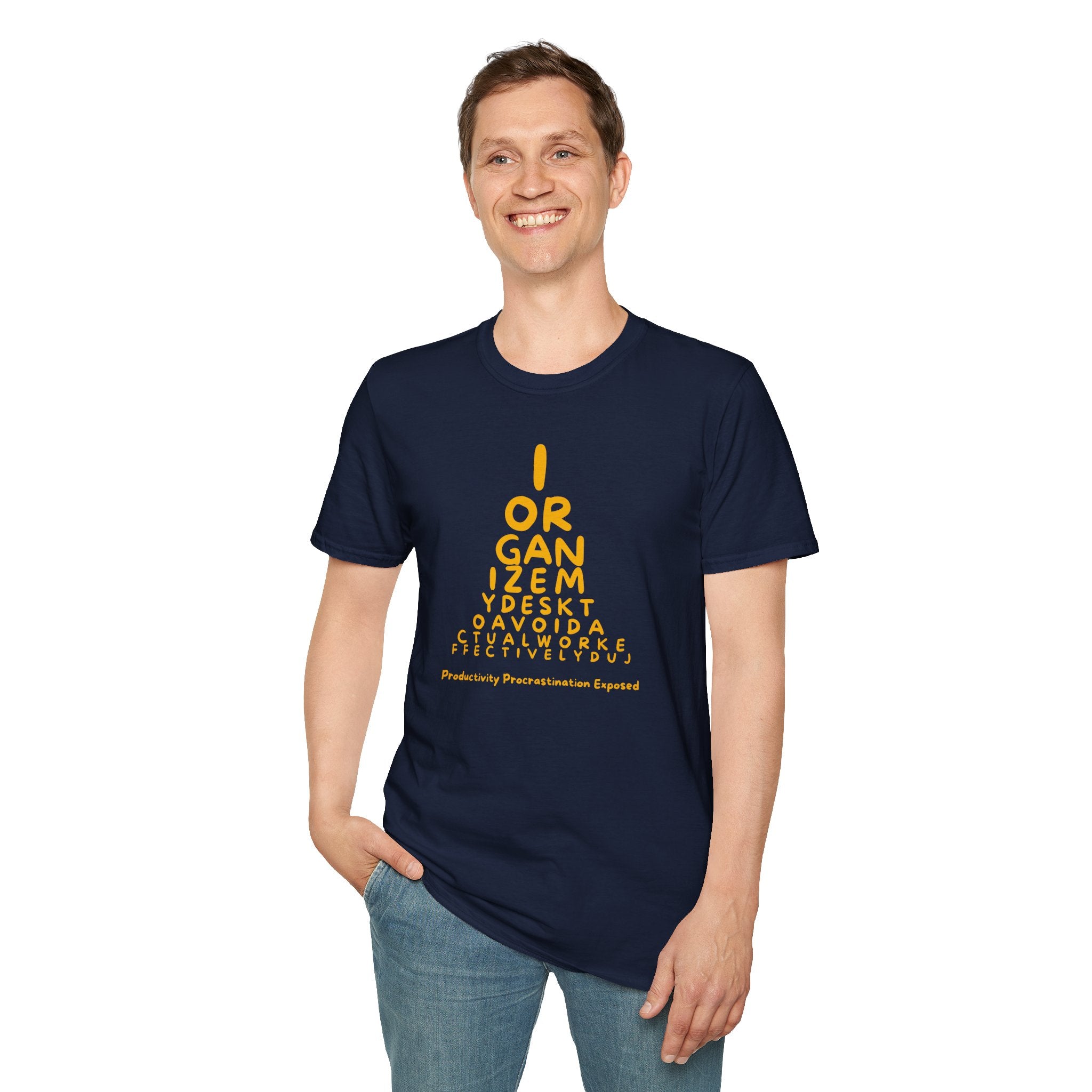 [3] Desk Organization Procrastination T-Shirt
