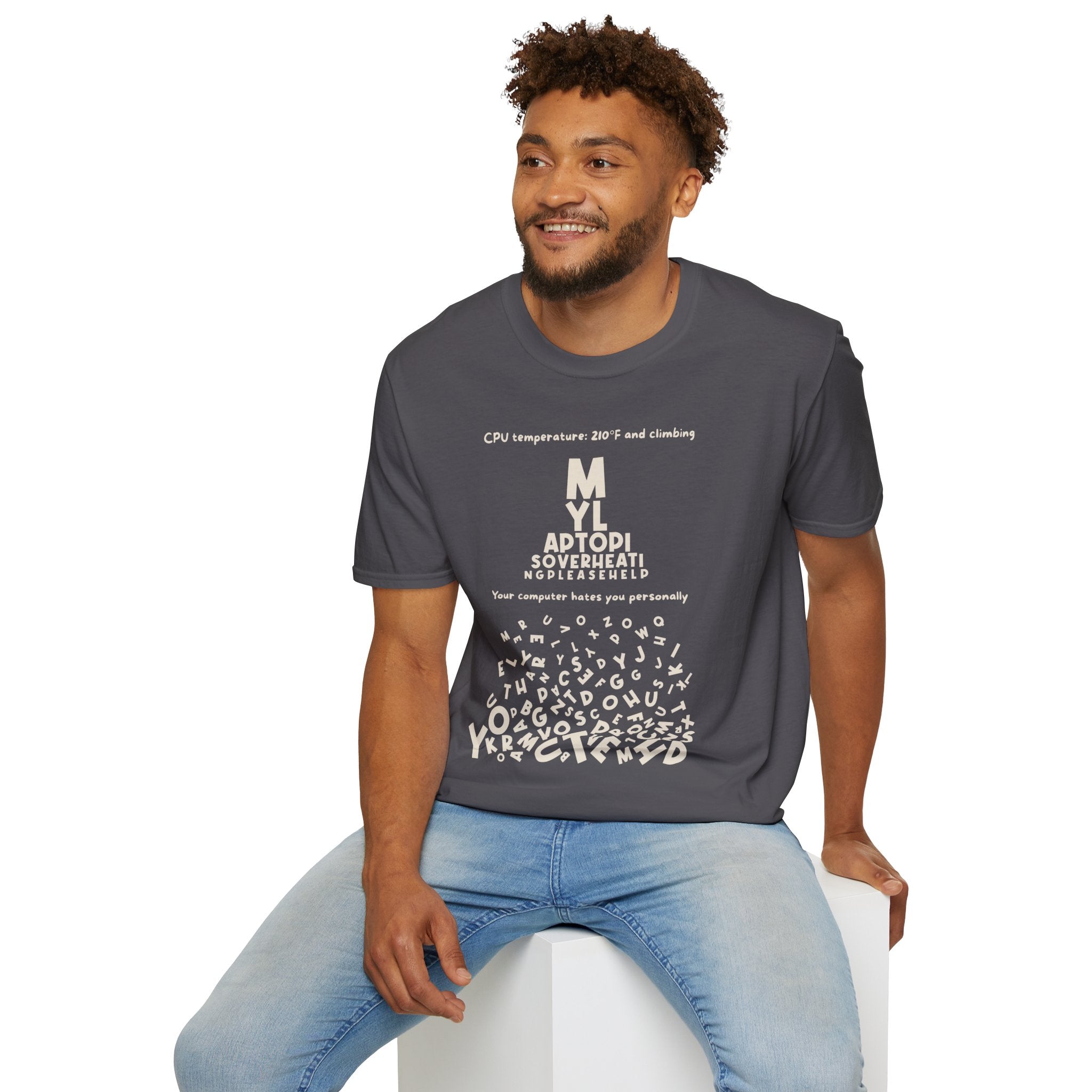 [39] CPU Temperature Climbing T-Shirt
